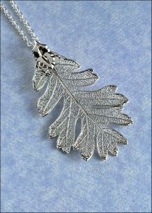 Real Leaf Jewelry | Real Leaf Pendant