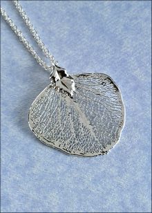 Real Leaf Jewelry | Real Leaf Pendant