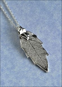 Real Leaf Jewelry | Real Leaf Pendant