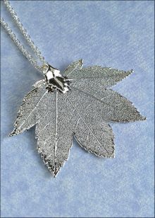 Real Leaf Jewelry | Real Leaf Pendant