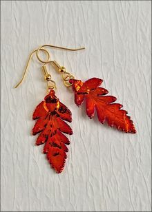 Real Leaf Jewelry | Real Leaf Earring