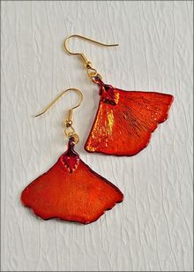 Real Leaf Jewelry | Real Leaf Earring