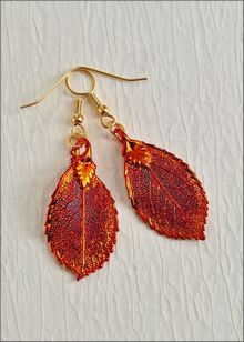 Real Leaf Jewelry | Real Leaf Earring