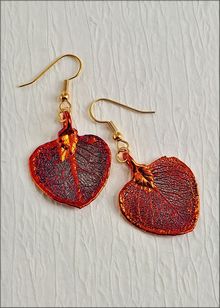 Real Leaf Jewelry | Real Leaf Earring