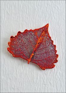 Real Leaf Jewelry | Real Leaf Pin