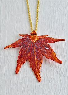 Real Leaf Jewelry | Real Leaf Pendant