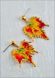 Real Leaf Jewelry | Grape Leaves