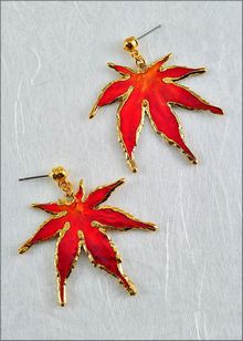 Real Leaf Jewelry | Japanese Maple Leaves