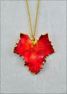 Real Leaf Jewelry | Real Leaf Pendant