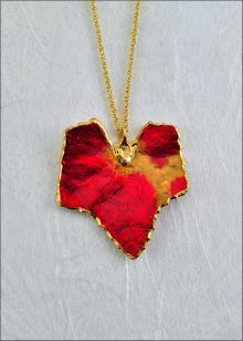 Real Leaf Jewelry | Real Leaf Pendant