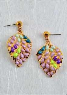 Hibiscus Leaf Jewelry | Hibiscus Leaf Earring