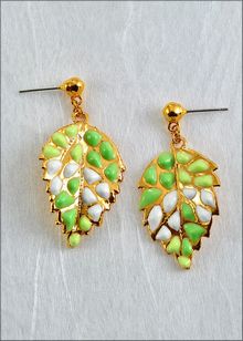 Hibiscus Leaf Jewelry | Hibiscus Leaf Earring
