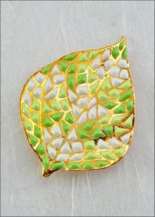 Bougainvillea Leaf Jewelry | Bougainvillea Leaf Pin