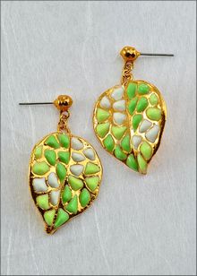 Bougainvillea Leaf Jewelry | Bougainvillea Leaf Earring