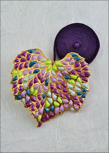 Grape Leaf Jewelry | Grape Leaf Pendant