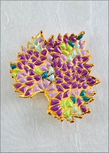 Grape Leaf Jewelry | Grape Leaf Pin