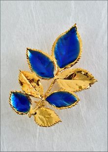 Real Leaf Jewelry | Real Leaf Pin