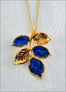 Real Leaf Jewelry | Real Leaf Pendant