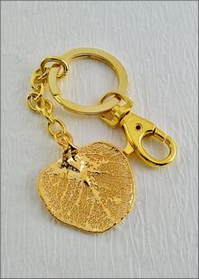 Real Leaf Key Chain | Eucalyptus Leaf Keychain