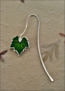 Real Leaf Bookmark | Grape Leaf Bookmark