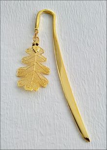 Real Leaf Bookmark | Oak Leaf Bookmark