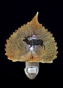 Real Leaf Nightlight | Elk Nightlight