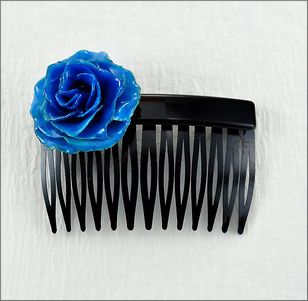 Flower Hair Accessories | Rose Hair Comb