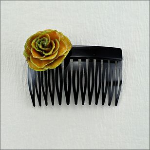 Flower Hair Accessories | Rose Hair Comb