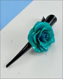 Flower Hair Accessories | Rose Hair Clip