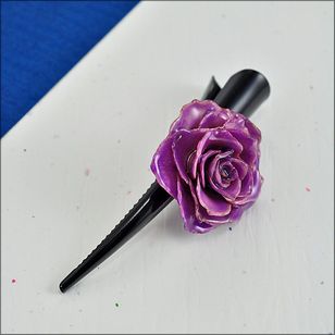 Flower Hair Accessories | Rose Hair Clip