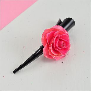 Flower Hair Accessories | Rose Hair Clip