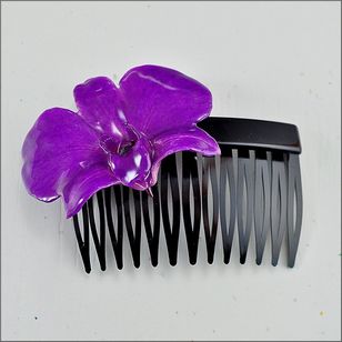 Flower Hair Accessories | Orchid Hair Comb