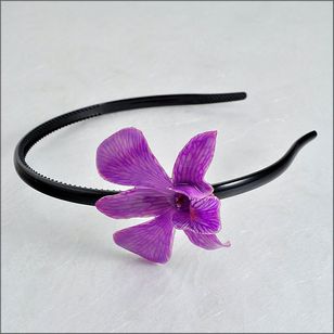 Flower Hair Accessories | Orchid Headband