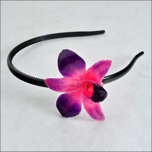 Flower Hair Accessories | Orchid Headband