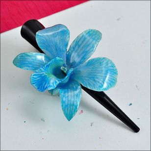 Flower Hair Accessories | Orchid Hair Clip