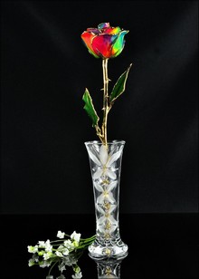 Gold Rose | Rose with Vase