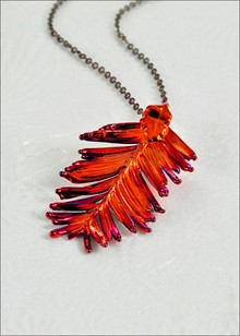 Real Leaf Jewelry | Real Leaf Pendant