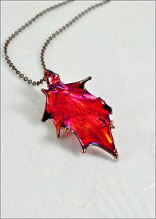 Real Leaf Jewelry | Real Leaf Pendant