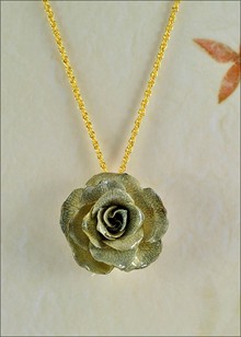 Rose Jewelry | Real Rose Pendant