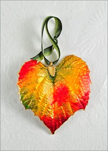 Real Leaf Ornaments | Grape Leaf Ornament