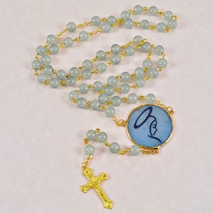 Rosary l Rose Petal Rosary