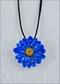 Daisy Pendant in Royal Blue