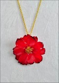 Cosmos Pendant in Red