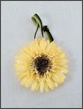 Gerbera Daisy Ornament in White