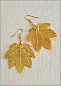 Full Moon Maple Earring