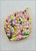 Lilac/Green Hibiscus Pin