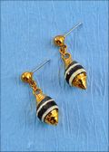 Gold Plated Columbella Earrings