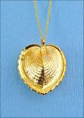 Corculum Cardissa Pendant in Gold