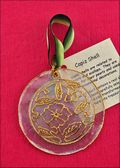 Translucent Shell Ornament - Dogwood Design