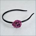 Small Lilac Rose Blossom Headband